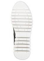 ELENA EDEN, snygga damsneakers, vidd G, med uttagbar fotbädd SCHWARZ-ALTSILBER