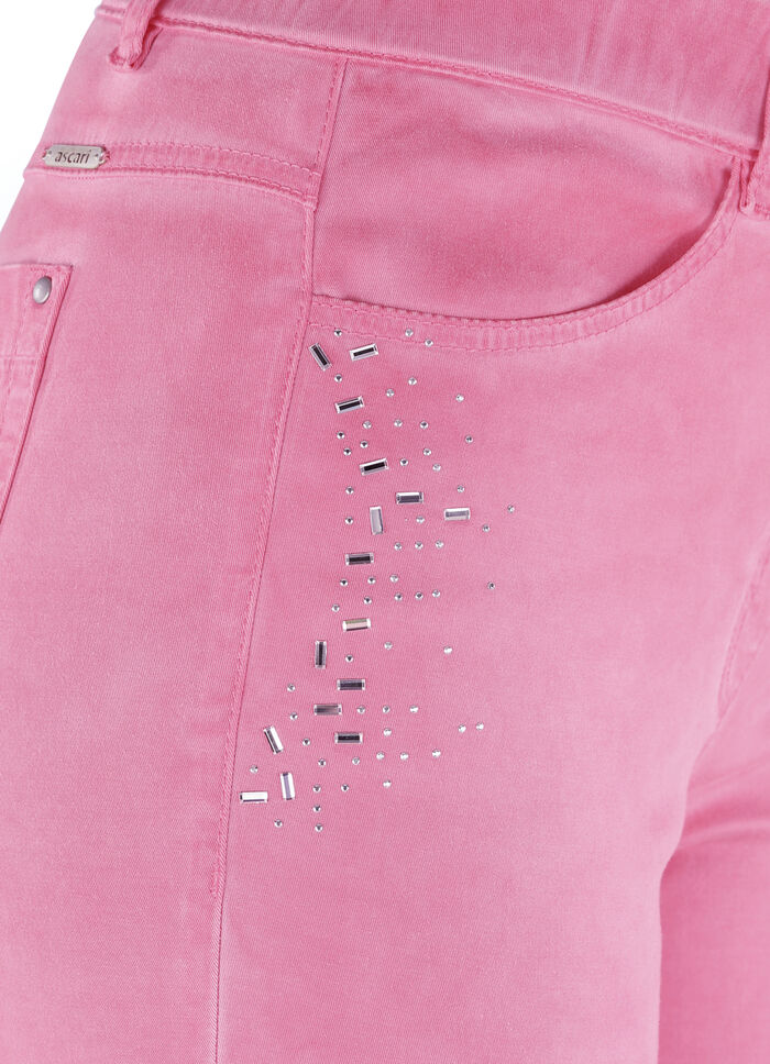 Eleganta byxor med gnistrande strass AZALEA