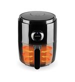 Energibesparande varmluftsfrit&ouml;s SVART SILVER