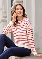 tr&ouml;ja i randig design 