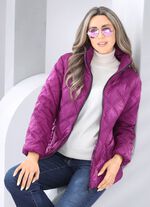 Jacka med fickor med dragkedja 