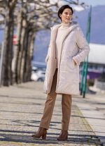 V&auml;ndbar kort kappa i oversized-look 