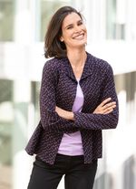 kort jacka i st&auml;ngningsfri form 