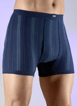 Fyrapack randiga kalsonger 2X MARINE-BUNT, 2X WEISS-BUNT