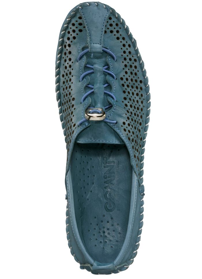 Gemini, bekv&auml;ma damtofflor, bredd G, med uttagbar fotb&auml;dd JEANS