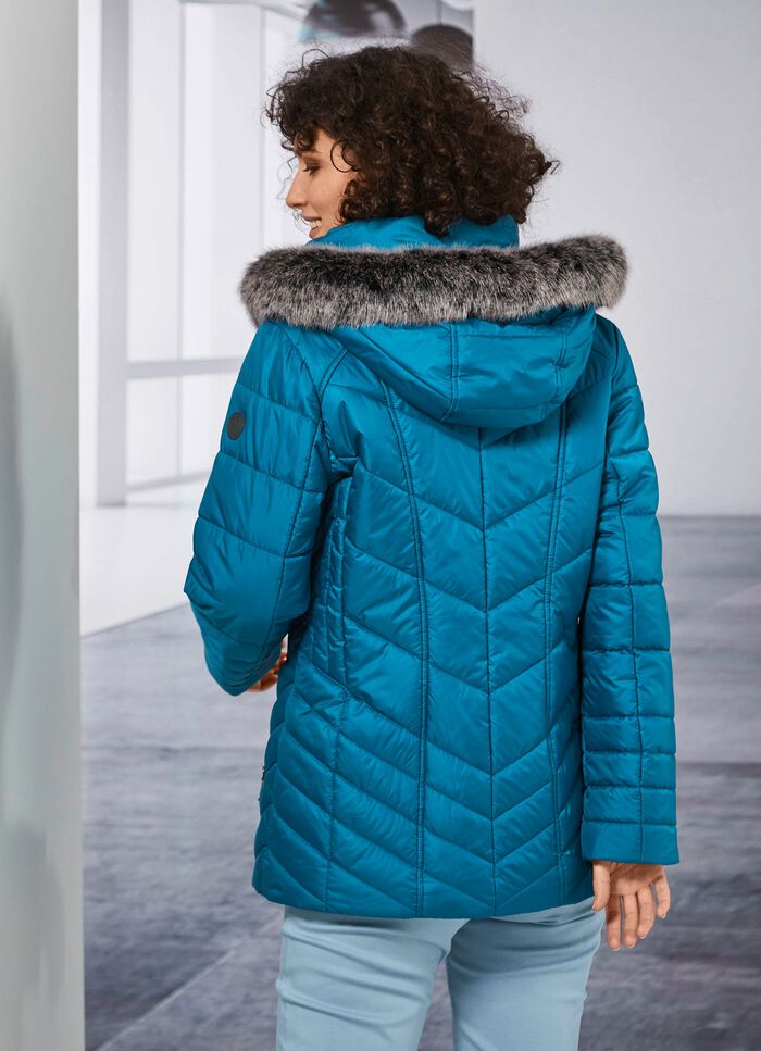 Jacka med avtagbar huva BENSIN