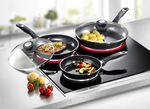 Professionellt pannset i gjuten aluminium, 5 delar, med trippel termisk keramisk beläggning, 