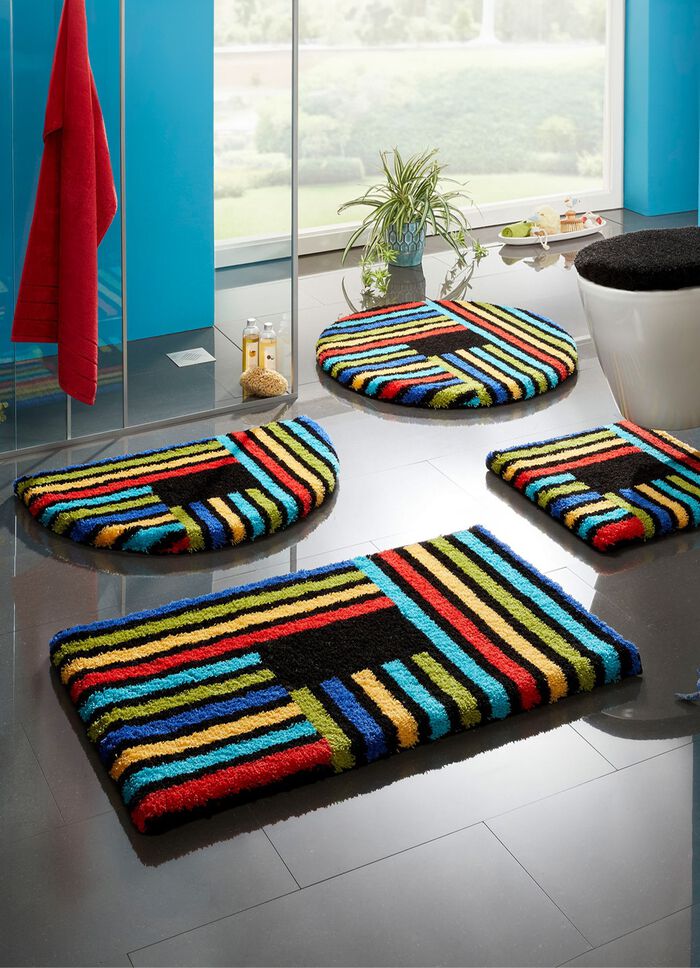 Badrumsmatta med halkfri baksida fr&aring;n Grund 