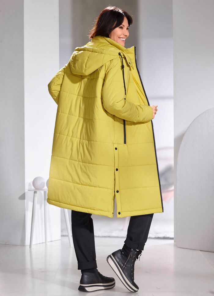 Jacka med avtagbar huva 