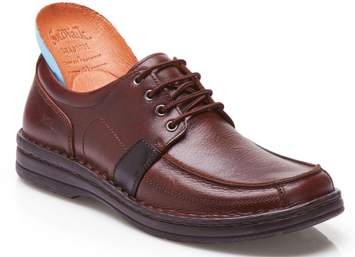 GINO GALANTE, snygga herrskor med sn&ouml;rning och uttagbar fotb&auml;dd BURGUNDI