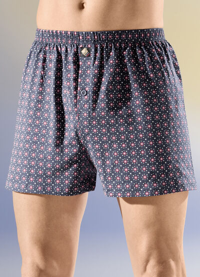 Fyrapack boxershorts med resår i midjan 