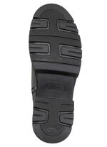 Waldl&auml;ufer, fodrade damst&ouml;vletter, vinterskor, bredd H, med lammskinn ANTIK SILVER