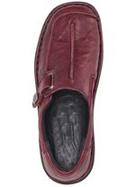 ELENA EDEN, bekv&auml;ma damtofflor, bredd G, med uttagbar fotb&auml;dd BURGUNDI