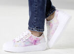 Waldläufer sneakers med spets med lekfullt tryck, 
