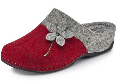 Laurina, klassiska damtofflor, med anatomiskt formad fotb&auml;dd 