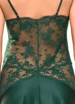 Fantastisk LingaDore neglig&eacute; med blommig elastisk spets 