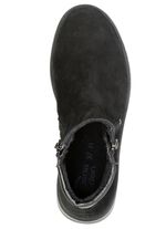 ELENA EDEN, fodrade damst&ouml;vletter, vinterskor, vidd H, med uttagbar fotb&auml;dd SVART