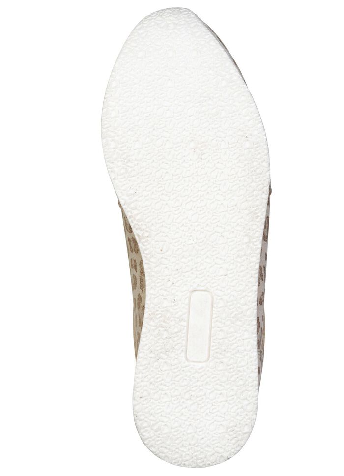 ELENA EDEN, snygga damsneakers, vidd G, med uttagbar fotb&auml;dd CHAMPAGNER