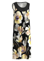 Kl&auml;nning med briljant f&auml;rgtryck design 