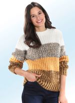 Tröja i grovstickad kvalitet 