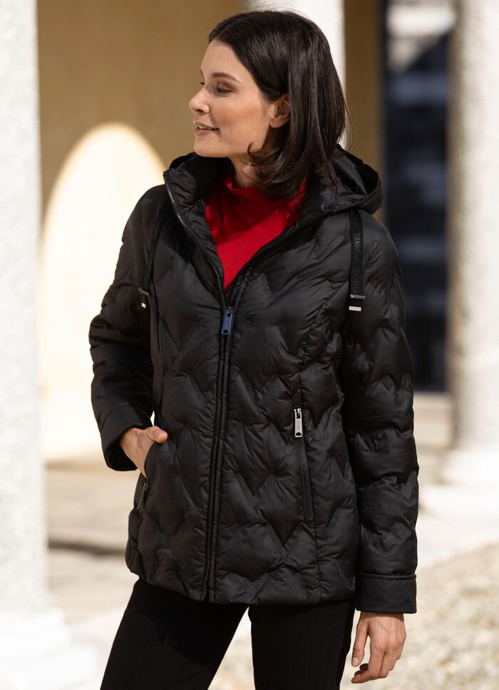 Funktionsjacka med limmade kamrar 