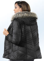 Jacka i 2 färger SVART