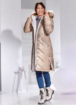 Jacka med avtagbar huva 