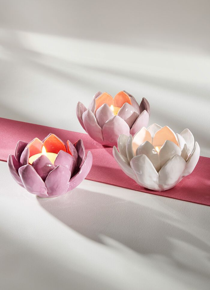 V&auml;rmeljush&aring;llare i stengods, set med 3 st 