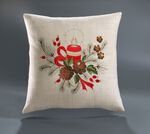 Rumsdekoration med festligt julmotiv 