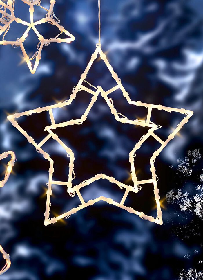 Upplysta f&ouml;nsterdekorationer, batteridriven 