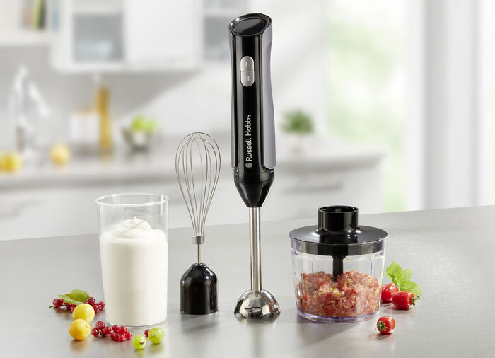 Russell Hobbs 3-i-1 stavmixer-set SVART