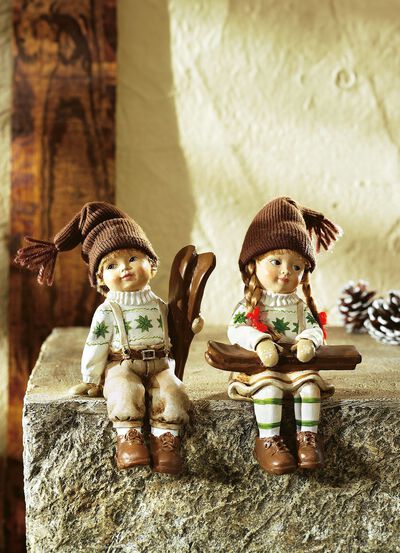 Skier's Edge pallar, set om 2 