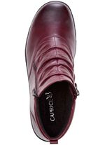 ELENA EDEN, fodrade damst&ouml;vlar, vinterskor, bredd H, med dragkedja BORDEAUX