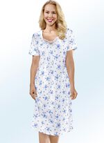 Tv&aring; paket nattlinnen med rund hals och all-over design 