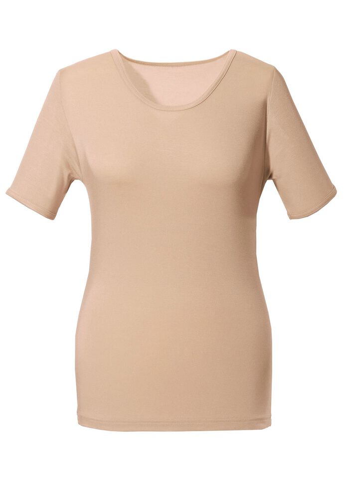 Tv&aring;-pack skjortor med elastisk kant 