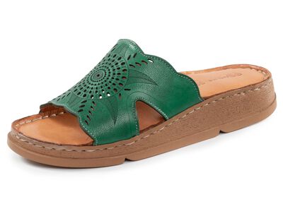 Tvillingmulor gjorda av nappal&auml;der med perforering 