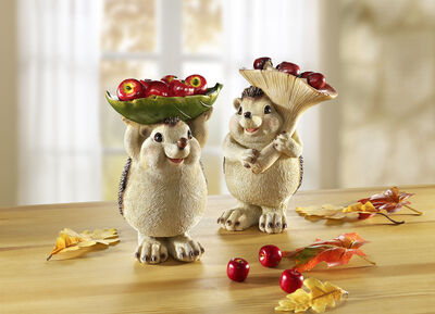 Kärleksfullt målade igelkottar 