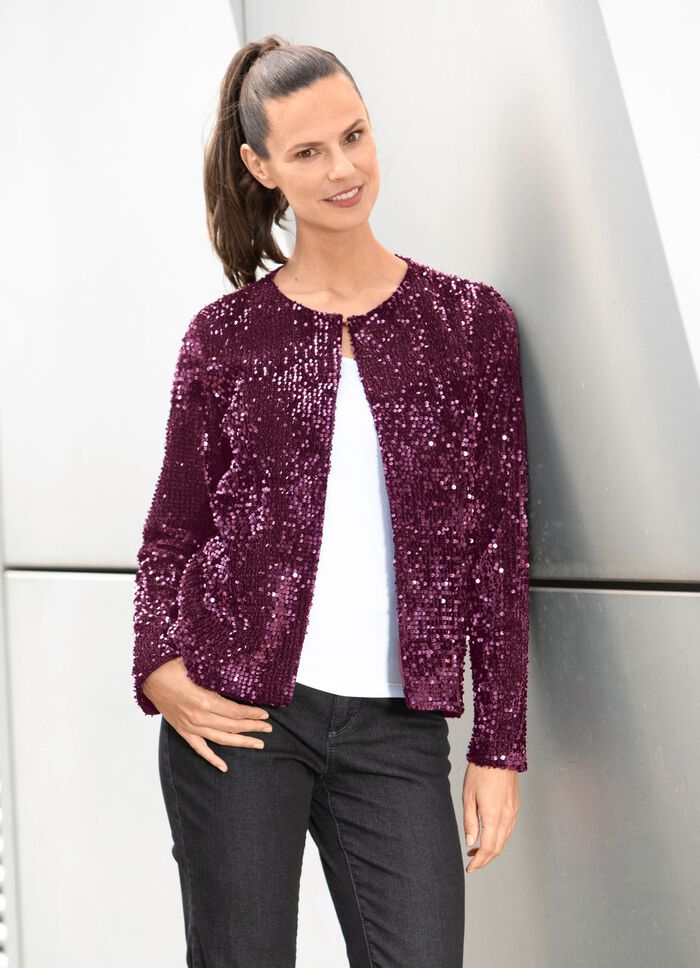 Blusjacka med paljetter BÄR