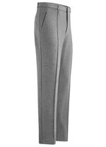 Trendiga "Klaus Models"-byxor med resår i midjan i 4 färger MELLANGRÅ MELERAD