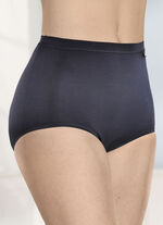 brio lingerie fempack trosor med diskreta glansiga ytor, 