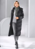 Dunkappa med fast huva 