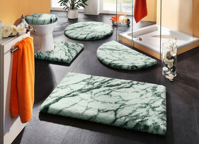 Badrumsserie fr&aring;n Grund med marmorm&ouml;nster 