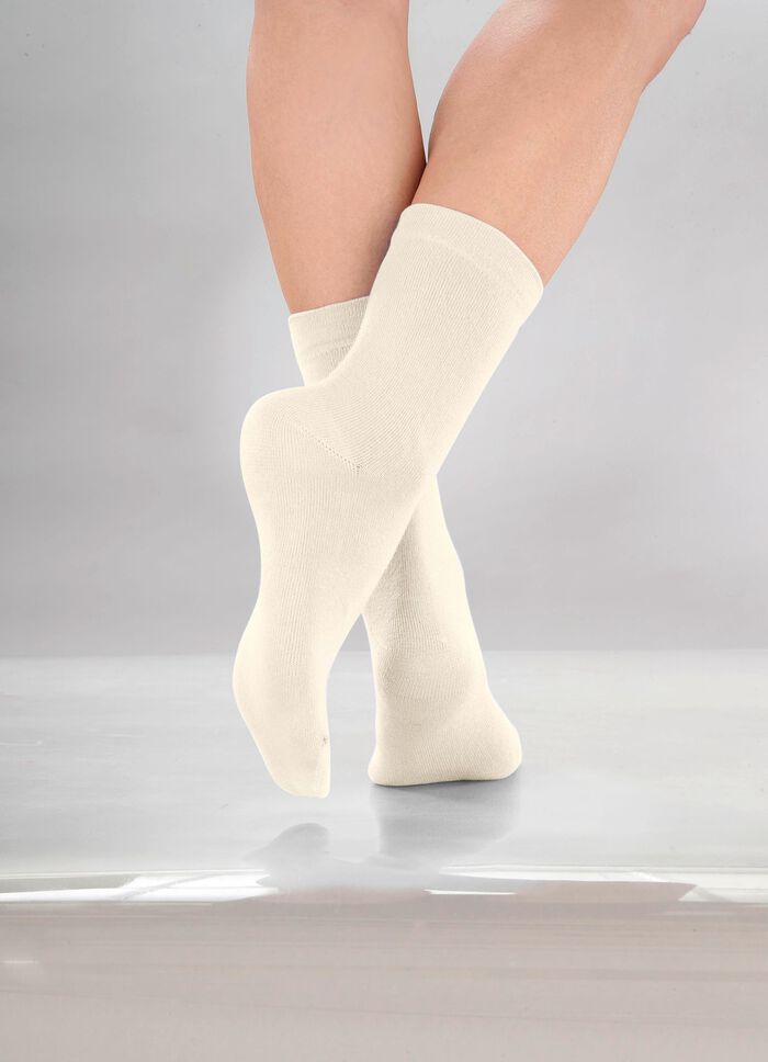 Paket med fem strumpor med tryckfritt midjeband 