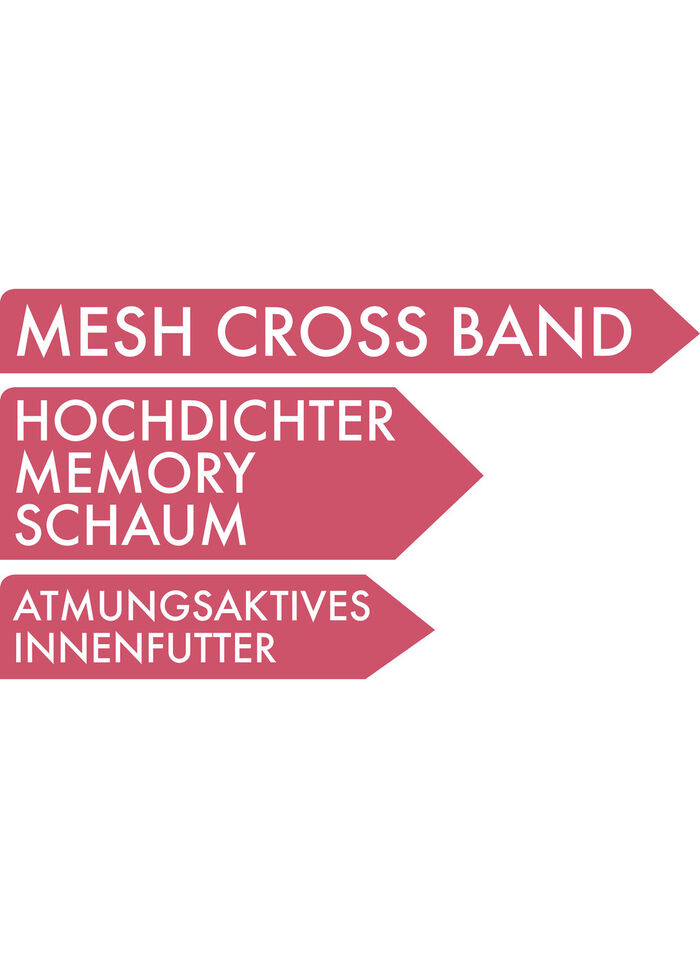 Relax-Cross tofflor med memoryskum 