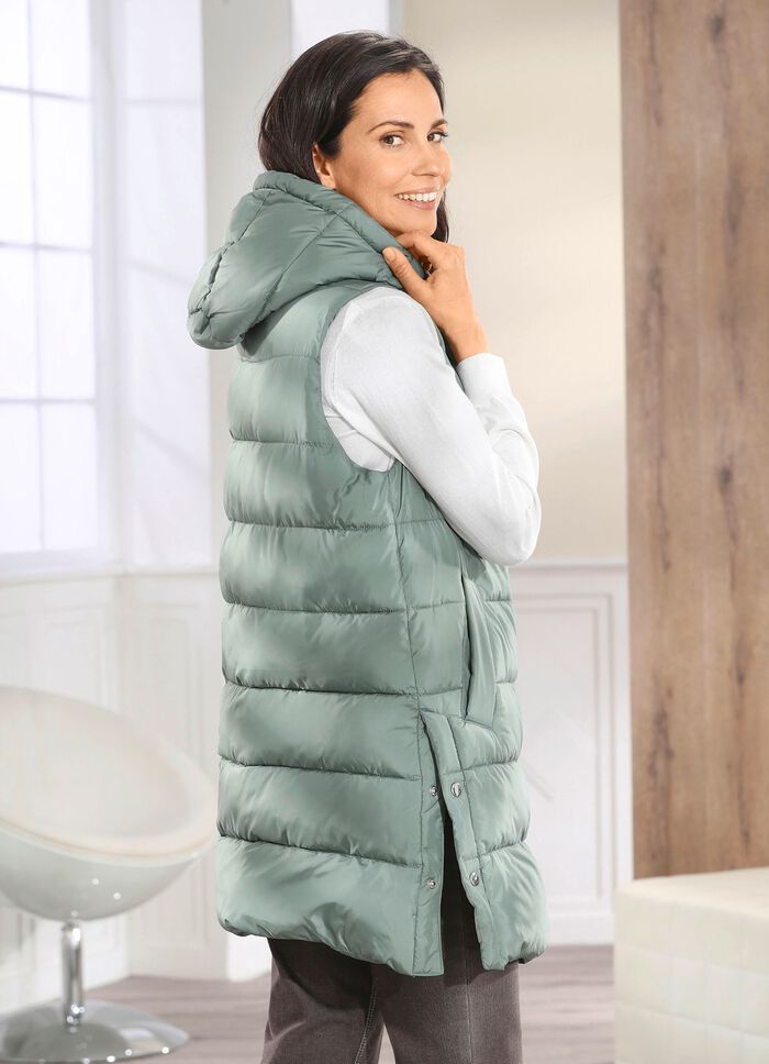 V&auml;st med fast huva 