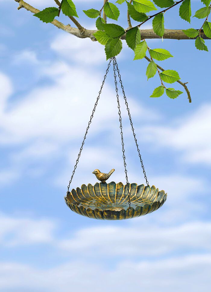 H&auml;ngande f&aring;gelbad 