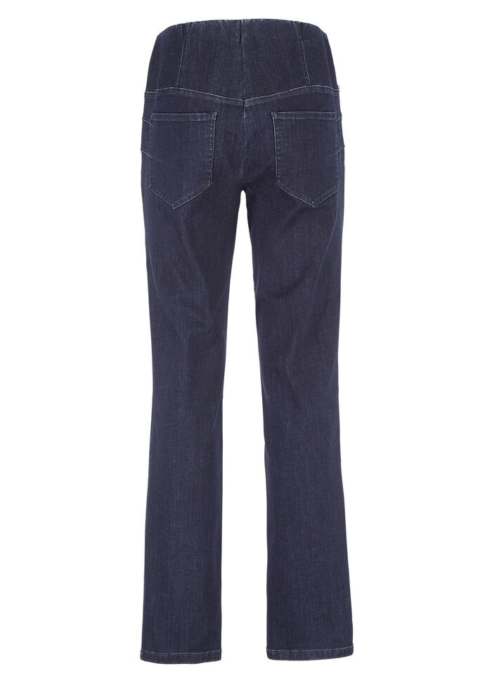 pull-on jeans DUNKELBLAU