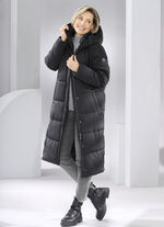 Dunkappa med fast huva 