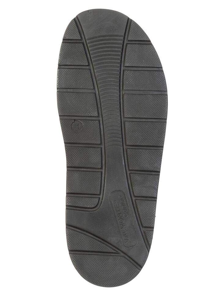 GINO GALANTE, l&auml;tta herrsandaler, tillverkade av l&auml;der COGNAC