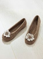 Ballerinaskor fr&aring;n Florett gjorda av bekv&auml;mt filtmaterial 